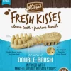 Merrick Fresh Kisses Mint Breath Strips Large Brush Dog Dental Chews - Value Box - 16 Count