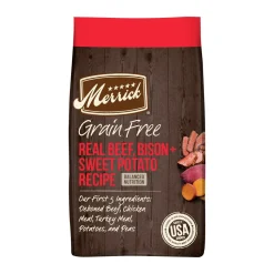 Merrick Grain-Free Bison Beef and Sweet Potato Dry Dog Food
