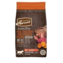 Merrick Grain-Free Texas Beef & Sweet Potato Dry Dog Food - 22 lb Bag