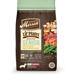 Merrick Lil' Plates Grain-Free Senior - Chicken & Sweet Potato Puppy Small Breed Dry Dog Food - 12 lb Bag