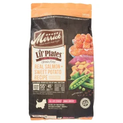 Merrick Lil' Plates Grain-Free Salmon & Sweet Potato Puppy Small Breed Dry Dog Food - 12 lb Bag