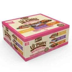 Merrick Lil' Plates Grain-Free Lil' Tubs Variety Pack Small Breed Dog Food - 3.5 oz Tubs - Case of 24