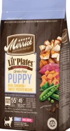 Merrick Lil' Plates Puppy Freeze-Dried Dog Food - Chicken & Sweet Potato