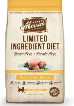 Merrick Limited Ingredient Diet Limited Ingredient Diet Real Chicken Dry Cat Food - 4 lb Bag
