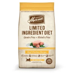 Merrick Limited Ingredient Diet Limited Ingredient Diet Real Chicken Dry Cat Food - 12 lb Bag