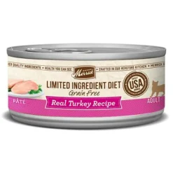 Merrick Limited Ingredient Diet LID Turkey Wet Canned Cat Food - 2.75 oz Cans - Case of 24