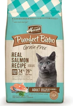 Merrick Purrfect Bistro Grain-Free Healthy Adult Salmon Recipe Dry Cat Food - 12 lb Bag