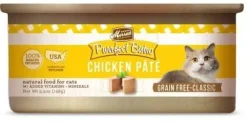 Merrick Purrfect Bistro Grain-Free Chicken Pâté Wet Canned Dog Food - 5.5 oz Cans - Case of 24