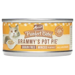 Merrick Purrfect Bistro Grain-Free Grammy's Pot Pie Wet Canned Dog Food - 3 oz Cans - Case of 24