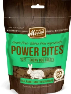 Merrick Treats Rabbit Recipe Soft and Chewy Dog Treats - 6 oz Bag