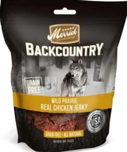 Merrick Treats Wild Prairie Chicken Jerky Dog Jerky Treats - 4.5 oz Bag