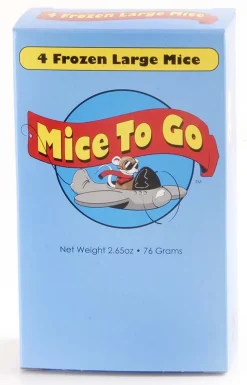 Mice To Go Frozen Large Mice - 4 Pack