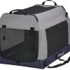 Midwest Canine Camper Pop-Up Tent Soft Folding Dog Crate - Gray - 30" X 20" X 19.5" In