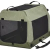 Midwest Canine Camper Pop-Up Tent Soft Folding Dog Crate - Green - 30" X 20" X 19.5" In