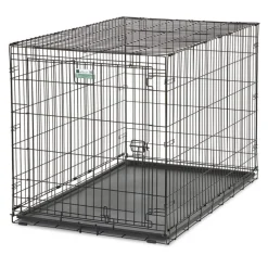 Midwest Contour Metal Folding Single Door Dog Crate - 48" X 30" X 33" Inches