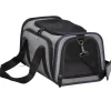 Midwest Duffy Expandable Travel Pet Carrier - Gray - Small - 16.3" X 10.1" X 9.3" Inches