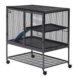 Midwest Homes Critter Nation Single Unit Small Animal Cage - Gray - Sngl