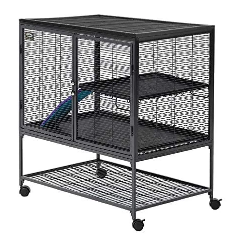 Midwest Homes Critter Nation Single Unit Small Animal Cage - Gray - Sngl