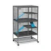 Midwest Homes Ferret Nation Small Animal Cage - Gray - 36 X 25 X 62 In