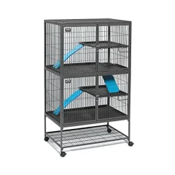Midwest Homes Ferret Nation Small Animal Cage - Gray - 36 X 25 X 62 In