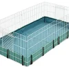 Midwest Homes Guinea Habitat Small Animal Cage - White - 47 X 24 X 14 In