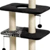 Midwest Nuvo Catitude Multi-Level Cat Furniture Tower - Black