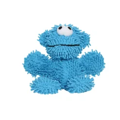 Mighty Junior Monster Microfiber Ball Floating Squeak and Plush Dog Toy - Small