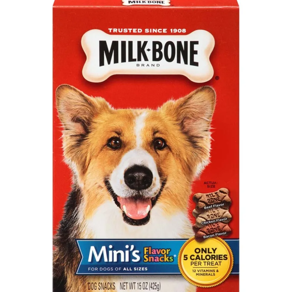 Milk-Bone Flavor Snacks Dog Treats - 15 Oz - Mini