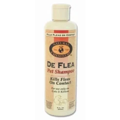 Miracle Care De Flea and Tick Pet Shampoo for Cats - 8 Oz