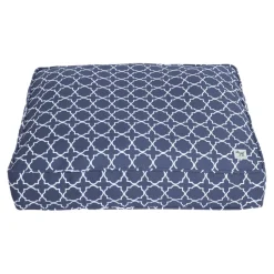 Molly Mutt Romeo Juliet Duvet 100% Cotton Breathable and Washable Pet Bed Cover - Dark Blue