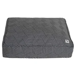 Molly Mutt Rough Gem Duvet 100% Cotton Breathable and Washable Pet Bed Cover - Black/White
