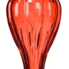 More Birds Blossom Glass Hummingbird Feeder - Red - 25 Oz Cap - 2 Pack