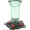 More Birds Glass Vintage Hummingbird Feeder - Clear - 20 Oz Cap - 4 Pack