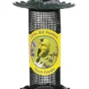More Birds Little-Bit Screen Finch Wild Bird Feeder - Yellow - .6 Lbs Cap