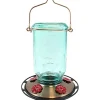 More Birds Mason Jar Glass Vintage Hummingbird Feeder - Clear - 25 Oz Cap - 4 Pack