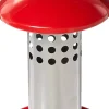More Birds Snacks 'N' Treats Mealworm Tube Wild Bird Feeder - Red - 1.3 Lbs Cap