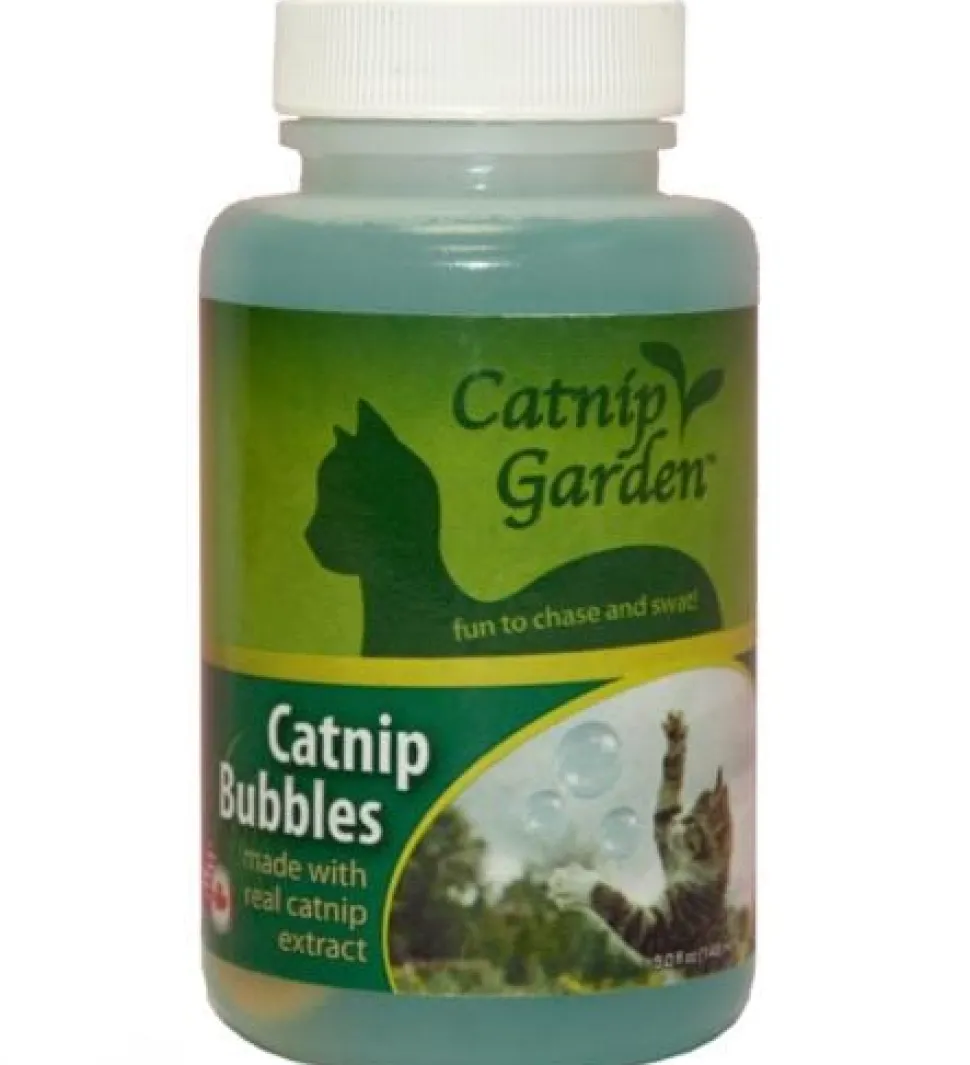 Multipet Catnip Garden Cat Bubbles with Catnip Extract - 5 Oz