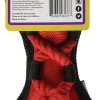 Multipet Cross-Ropes Fish Plush and Squeak Nylon Dog Toy - Assorted - 11.5" Inches