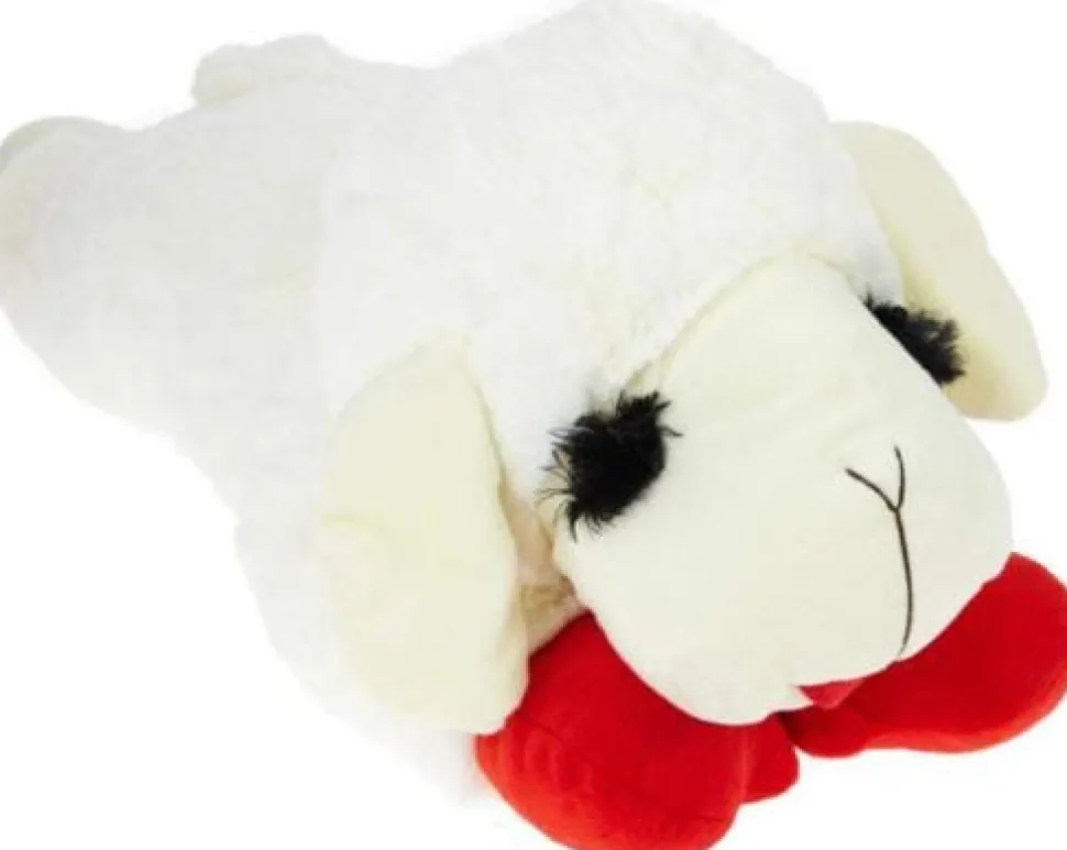 Multipet Lamb Chop Squeaky and Plush Dog Toy - Large - 24" Inches