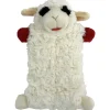 Multipet Lamb Chop Squeaker Mat Plush Dog Toy - 9" Inches