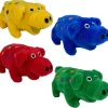 Multipet Minipet Globlet Squeak and Plush Dog Toy - Assorted - 4" Inches