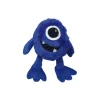 Multipet Minipet Monsters Squeak and Plush Dog Toy - Assorted - 5" Inches