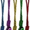 Multipet Nuts for Knots Rope and Tennis Ball Long Tug Dog Toy - Assorted - 20" Inches