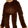 Multipet Swingin' Safari Monkey Squeak and Plush Dog Toy - 19" Inches