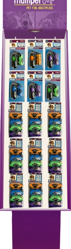 Multipet Waste Bag Floor Display Dog Wastebags - 36 Count