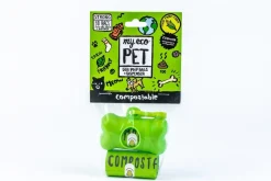 My Eco Pet Poop Pet Wastebags with Dispenser - 30 Count