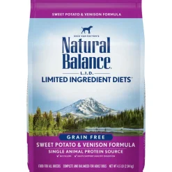 Natural Balance L.I.D. Limited Ingredient Diets Adult Maintenance Sweet Potato & Venison Dry Dog Food