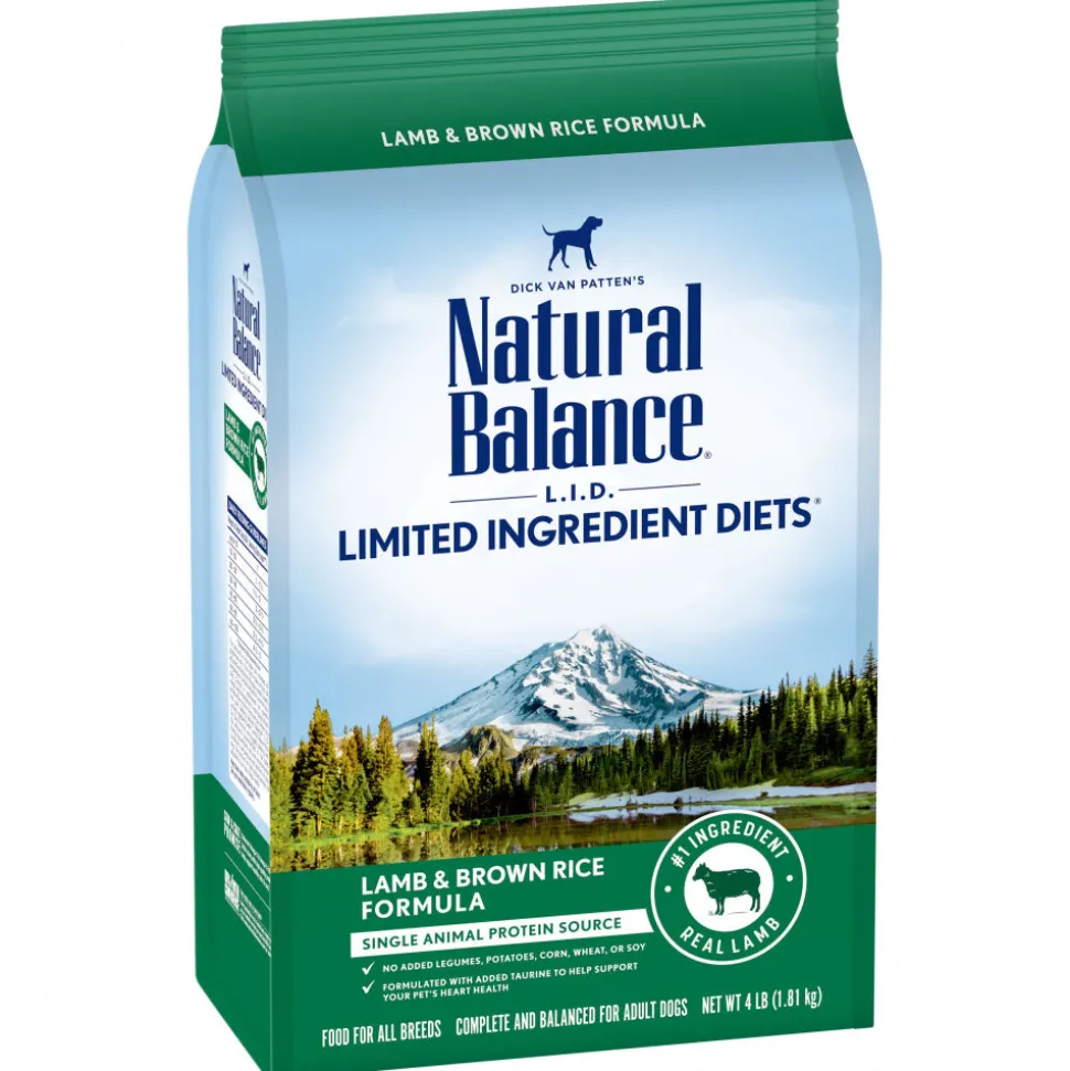 Natural Balance L.I.D. Limited Ingredient Diets Lamb & Brown Rice Formula Dry Dog Food