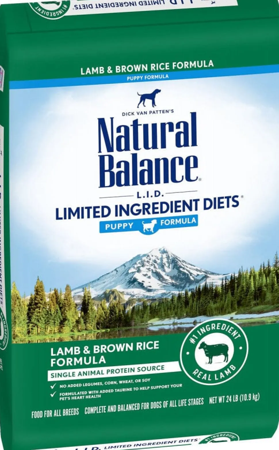 Natural Balance L.I.D. Limited Ingredient Diets Lamb & Brown Rice Puppy Formula Dry Dog Food