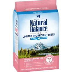 Natural Balance L.I.D. Limited Ingredient Diets Salmon & Brown Rice Puppy Formula Dry Dog Food